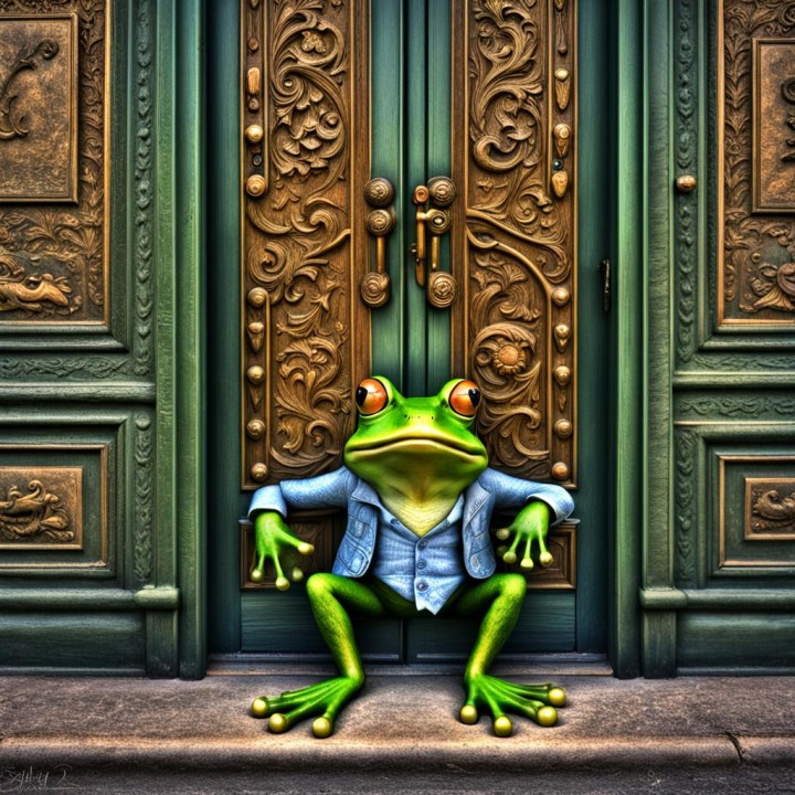 Froschperspektive