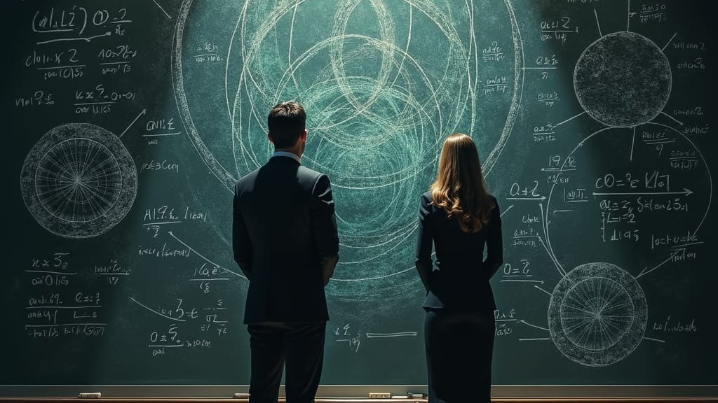 In Mathe war ich immer schlecht,...