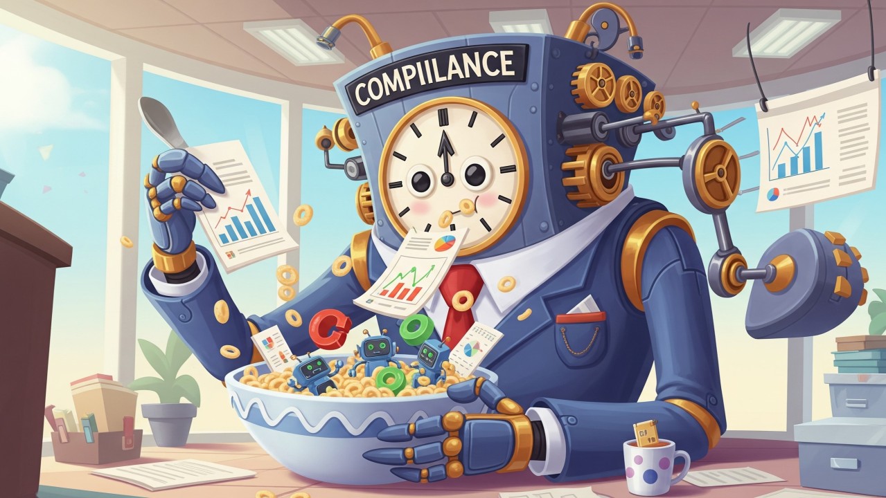 Compliance eats productivity for breakfast